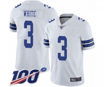 Youth Dallas Cowboys #3 Mike White Vapor Untouchable Limited Player 100th Season Football Jersey