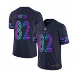 Youth Dallas Cowboys #82 Jason Witten Limited Navy Blue City Edition Football Jersey