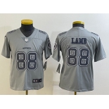 Youth Dallas Cowboys #88 CeeDee Lamb Grey Atmosphere Fashion 2022 Vapor Untouchable Stitched Nike Limited Jersey