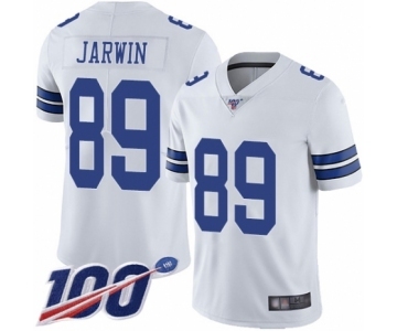 Youth Dallas Cowboys #89 Blake Jarwin White Vapor Untouchable Limited Player 100th Season Football Jersey