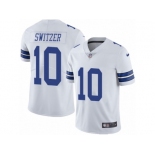 Youth Nike Dallas Cowboys #10 Ryan Switzer Vapor Untouchable Limited White NFL Jersey