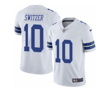 Youth Nike Dallas Cowboys #10 Ryan Switzer Vapor Untouchable Limited White NFL Jersey