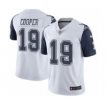 Youth Nike Dallas Cowboys #19 Amari Cooper Limited White Rush Vapor Untouchable NFL Jersey