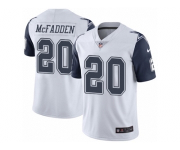 Youth Nike Dallas Cowboys #20 Darren McFadden Limited White Rush NFL Jersey