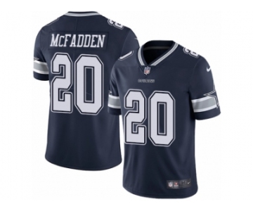 Youth Nike Dallas Cowboys #20 Darren McFadden Vapor Untouchable Limited Navy Blue Team Color NFL Jersey