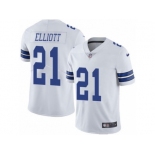 Youth Nike Dallas Cowboys #21 Ezekiel Elliott Vapor Untouchable Limited White NFL Jersey