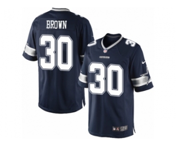 Youth Nike Dallas Cowboys #30 Anthony Brown Limited Navy Blue Team Color NFL Jersey