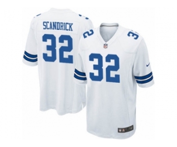 Youth Nike Dallas Cowboys #32 Orlando Scandrick Game White NFL Jersey