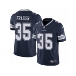 Youth Nike Dallas Cowboys #35 Kavon Frazier Navy Blue Team Color Vapor Untouchable Limited Player NFL Jersey