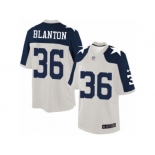 Youth Nike Dallas Cowboys #36 Robert Blanton Limited White Throwback Alternate NFL Jersey