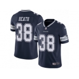 Youth Nike Dallas Cowboys #38 Jeff Heath Vapor Untouchable Limited Navy Blue Team Color NFL Jersey