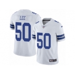 Youth Nike Dallas Cowboys #50 Sean Lee Vapor Untouchable Limited White NFL Jersey