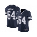 Youth Nike Dallas Cowboys #54 Chuck Howley Vapor Untouchable Limited Navy Blue Team Color NFL Jersey