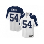 Youth Nike Dallas Cowboys #54 Jaylon Smith Game White Throwback Alternate NFL Jersey