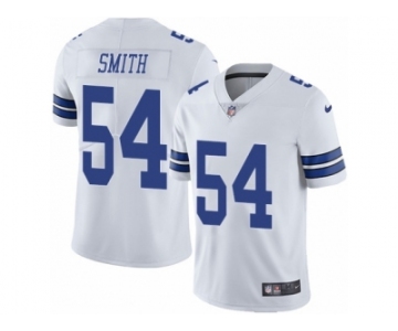 Youth Nike Dallas Cowboys #54 Jaylon Smith Vapor Untouchable Limited White NFL Jersey