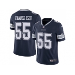 Youth Nike Dallas Cowboys #55 Leighton Vander Esch Navy Blue Team Color Stitched NFL Vapor Untouchable Limited Jersey