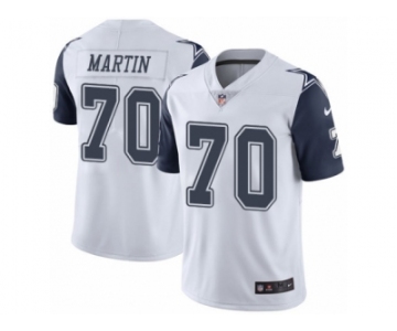 Youth Nike Dallas Cowboys #70 Zack Martin Limited White Rush NFL Jersey