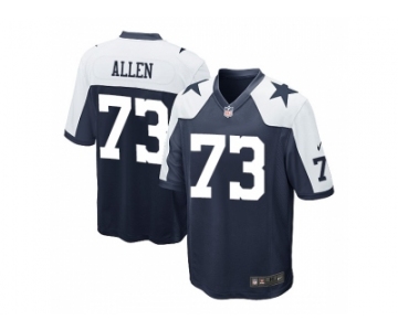 Youth Nike Dallas Cowboys #73 Larry Allen Navy Blue Stitched NFL Elite Throwback Alternate jersey