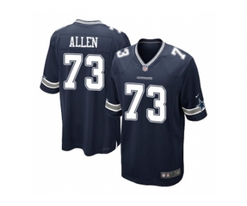 Youth Nike Dallas Cowboys #73 Larry Allen Navy Blue Stitched NFL jersey