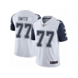 Youth Nike Dallas Cowboys #77 Tyron Smith Limited White Rush NFL Jersey