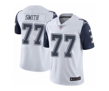 Youth Nike Dallas Cowboys #77 Tyron Smith Limited White Rush NFL Jersey