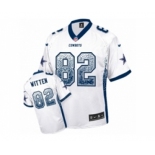 Youth Nike Dallas Cowboys #82 Jason Witten Elite White Drift Fashion NFL Jersey