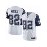 Youth Nike Dallas Cowboys #82 Jason Witten Limited White Rush NFL Jersey