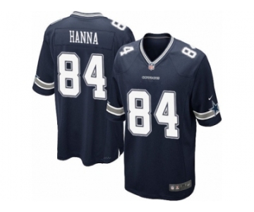 Youth Nike Dallas Cowboys #84 James Hanna Game Navy Blue Team Color NFL Jersey