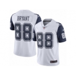 Youth Nike Dallas Cowboys #88 Dez Bryant Limited White Rush NFL Jersey