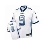 Youth Nike Dallas Cowboys #9 Tony Romo Elite White Drift Fashion NFL Jersey