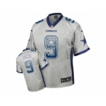 Youth Nike Dallas Cowboys #9 Tony Romo Grey Stitched NFL Elite Drift Fashion Jersey