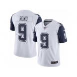 Youth Nike Dallas Cowboys #9 Tony Romo Limited White Rush NFL Jersey