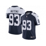 Youth Nike Dallas Cowboys #93 Benson Mayowa Vapor Untouchable Limited Navy Blue Throwback Alternate NFL Jersey