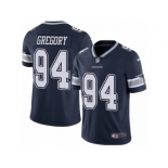 Youth Nike Dallas Cowboys #94 Randy Gregory Vapor Untouchable Limited Navy Blue Team Color NFL Jersey