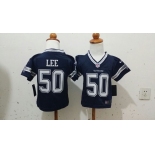 nike kids nfl jerseys dallas cowboys #50 lee blue[nike]