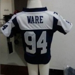 nike kids nfl jerseys dallas cowboys #94 ware blue[nike]