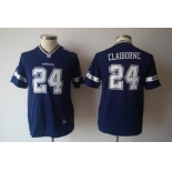 nike youth nfl dallas cowboys #24 claiborne blue[nike]