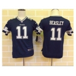 nike youth nfl jerseys dallas cowboys #11 beasley blue[nike][beasley]