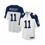 nike youth nfl jerseys dallas cowboys #11 beasley white[Elite thankgivings][beasley]