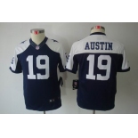 nike youth nfl jerseys dallas cowboys #19 austin blue[nike limited throwback]