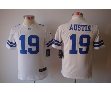 nike youth nfl jerseys dallas cowboys #19 austin white[nike limited]