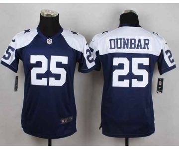 nike youth nfl jerseys dallas cowboys #25 dunbar blue[nike][thankgivings]