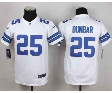 nike youth nfl jerseys dallas cowboys #25 dunbar white[nike]