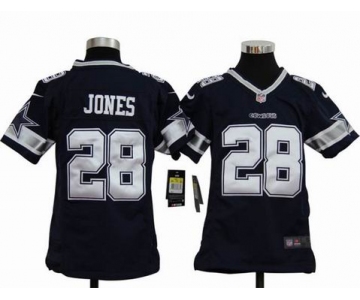 nike youth nfl jerseys dallas cowboys #28 felix jones blue[nike]