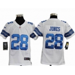 nike youth nfl jerseys dallas cowboys #28 felix jones white[nike]