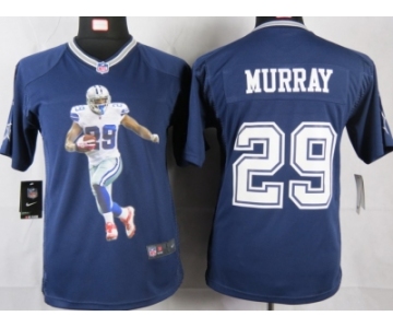 nike youth nfl jerseys dallas cowboys #29 murray blue[portrait fashion]