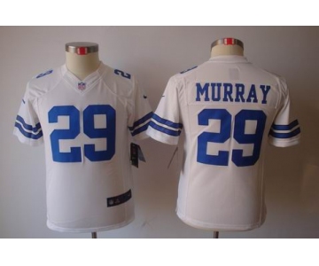 nike youth nfl jerseys dallas cowboys #29 murray white[nike limited]