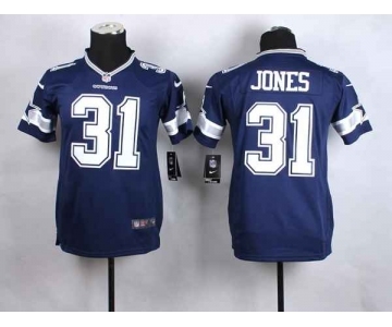 nike youth nfl jerseys dallas cowboys #31 jones blue[nike]