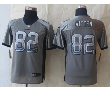 nike youth nfl jerseys dallas cowboys #82 jason witten grey[Elite drift fashion]