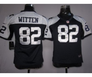 nike youth nfl jerseys dallas cowboys #82 witten blue thankgivings[nike]